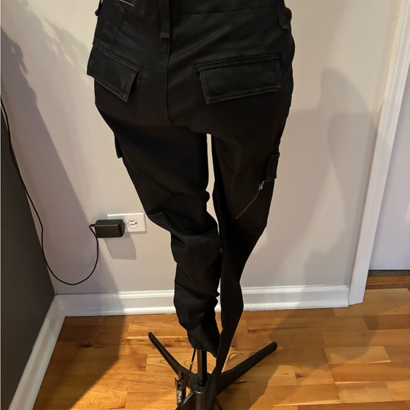 Rag & Bone Black CIGARETTE Jeans V shaped waistline, size 27” fits 4 - Picture 7 of 10